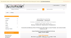 Desktop Screenshot of ferntrainer-discount.de